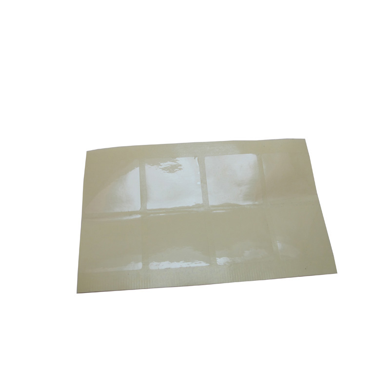 Transparency High Quality Paper Sticker Label Wholesale Square Shape Stickers
